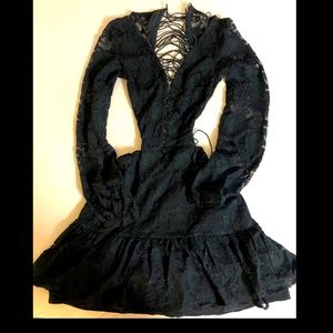 For love of Lemons black dress